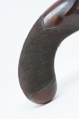 British Antique THOMAS of LONDON Engraved FLINTLOCK Officer Pistol .66 Cal. Circa 1800 Engraved, Gold Embellished Sidearm - 3 of 17