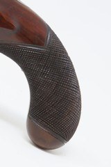 British Antique THOMAS of LONDON Engraved FLINTLOCK Officer Pistol .66 Cal. Circa 1800 Engraved, Gold Embellished Sidearm - 15 of 17