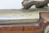 Antique U.S. SPRINGFIELD ARMORY M1816 Percussion “CONE” Conversion Musket
With CHICAGO WORLD’S FAIR Plaque & Graffiti - 17 of 25