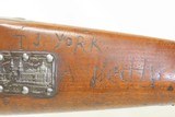 Antique U.S. SPRINGFIELD ARMORY M1816 Percussion “CONE” Conversion Musket
With CHICAGO WORLD’S FAIR Plaque & Graffiti - 9 of 25