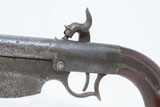 VERY RARE Antique ELGIN Type .34 Caliber Percussion PISTOL/CUTLASS Combo
Inspired by Jim Bowie’s Epic Sandbar Knife Fight! - 4 of 18