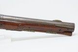 18th Century Antique BELT PISTOL Western European Percussion .495 CaliberFlintlock to Percussion Conversion - 5 of 16