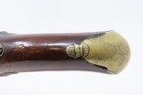 18th Century Antique BELT PISTOL Western European Percussion .495 CaliberFlintlock to Percussion Conversion - 9 of 16
