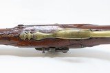 18th Century Antique BELT PISTOL Western European Percussion .495 CaliberFlintlock to Percussion Conversion - 7 of 16