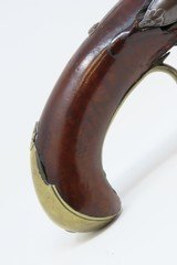 18th Century Antique BELT PISTOL Western European Percussion .495 CaliberFlintlock to Percussion Conversion - 3 of 16