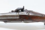 18th Century Antique BELT PISTOL Western European Percussion .495 CaliberFlintlock to Percussion Conversion - 10 of 16