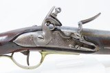 Rare ’75 Dated REVOLUTIONARY WAR Era FRENCH Model 1763/66 FLINTLOCK Pistol
Made by La Thuilerie at St. Etienne in 1775! - 4 of 25