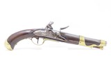 Rare ’75 Dated REVOLUTIONARY WAR Era FRENCH Model 1763/66 FLINTLOCK Pistol
Made by La Thuilerie at St. Etienne in 1775! - 2 of 25