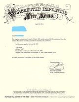 1895 LETTERED Antique WINCHESTER Model 1890 SLIDE ACTION .22 TAKEDOWN Rifle Octagonal Barrel Pump Action in .22 Short! - 2 of 22