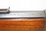 WINCHESTER Model 1892 Lever Action Saddle Ring CARBINE .44 WCF C&R 1925 mfr. with OCTAGONAL Factory Replacement Barrel! - 6 of 21