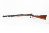 WINCHESTER Model 1892 Lever Action Saddle Ring CARBINE .44 WCF C&R 1925 mfr. with OCTAGONAL Factory Replacement Barrel! - 2 of 21