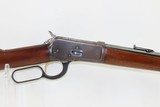WINCHESTER Model 1892 Lever Action Saddle Ring CARBINE .44 WCF C&R 1925 mfr. with OCTAGONAL Factory Replacement Barrel! - 18 of 21