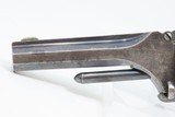 Inscribed CIVIL WAR Antique SMITH & WESSON No 1 7-Shot .22 Rimfire REVOLVERInscribed “Esselburn” on the Bottom of the Grip - 5 of 19