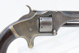 Inscribed CIVIL WAR Antique SMITH & WESSON No 1 7-Shot .22 Rimfire REVOLVERInscribed “Esselburn” on the Bottom of the Grip - 18 of 19