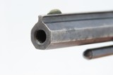 Inscribed CIVIL WAR Antique SMITH & WESSON No 1 7-Shot .22 Rimfire REVOLVERInscribed “Esselburn” on the Bottom of the Grip - 9 of 19