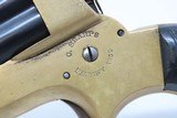 Antique CIVIL WAR Era C. SHARPS Model 2 .30 Cal. Rimfire PEPPERBOX Revolver 4 Shot Self Defense Pocket Gun with HOLSTER - 8 of 21