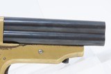 Antique CIVIL WAR Era C. SHARPS Model 2 .30 Cal. Rimfire PEPPERBOX Revolver 4 Shot Self Defense Pocket Gun with HOLSTER - 20 of 21