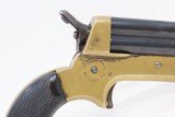 Antique CIVIL WAR Era C. SHARPS Model 2 .30 Cal. Rimfire PEPPERBOX Revolver 4 Shot Self Defense Pocket Gun with HOLSTER - 19 of 21