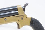 Antique CIVIL WAR Era C. SHARPS Model 2 .30 Cal. Rimfire PEPPERBOX Revolver 4 Shot Self Defense Pocket Gun with HOLSTER - 6 of 21
