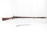 1816 mfr. Antique U.S. SPRINGFIELD Model 1812 .69 Caliber FLINTLOCK Musket
Reconverted Flintlock Made in 1816 with BAYONET - 2 of 24