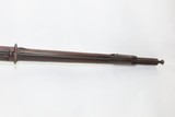 1816 mfr. Antique U.S. SPRINGFIELD Model 1812 .69 Caliber FLINTLOCK Musket
Reconverted Flintlock Made in 1816 with BAYONET - 12 of 24