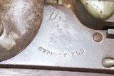 1816 mfr. Antique U.S. SPRINGFIELD Model 1812 .69 Caliber FLINTLOCK Musket
Reconverted Flintlock Made in 1816 with BAYONET - 8 of 24