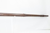 1816 mfr. Antique U.S. SPRINGFIELD Model 1812 .69 Caliber FLINTLOCK Musket
Reconverted Flintlock Made in 1816 with BAYONET - 16 of 24