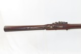 1816 mfr. Antique U.S. SPRINGFIELD Model 1812 .69 Caliber FLINTLOCK Musket
Reconverted Flintlock Made in 1816 with BAYONET - 10 of 24