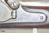 CIVIL WAR Antique US HARPERS FERRY ARSENAL Model 1855 Infantry Rifle-MUSKET Maynard Tape Primed Musket Dated “1858” - 6 of 18