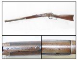 c1888 WINCHESTER Model 1873 Lever Action .44-40 WCF Repeating RIFLE Antique Classic Full-Length Round Barrel Rifle - 1 of 19
