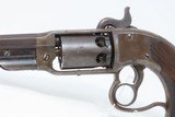 CIVIL WAR Antique SAVAGE .36 Caliber NAVY Percussion SINGLE ACTION Revolver Unique Two-Trigger Revolver with HOLSTER - 6 of 17