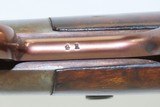 DUAL IGNITION 1870s FRANK WESSON .42 Caliber Rifle with Heavy Octagonal Barrel With Large Vernier Tang Mounted Peep Sight! - 6 of 14