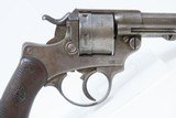 FRENCH Antique ST. ETIENNE ARSENAL 11mm Model 1873 6-Shot MILITARY Revolver Mid 1870s CHAMELOT-DELVIGNE Double Action Revolver - 24 of 25