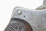 FRENCH Antique ST. ETIENNE ARSENAL 11mm Model 1873 6-Shot MILITARY Revolver Mid 1870s CHAMELOT-DELVIGNE Double Action Revolver - 21 of 25