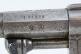 FRENCH Antique ST. ETIENNE ARSENAL 11mm Model 1873 6-Shot MILITARY Revolver Mid 1870s CHAMELOT-DELVIGNE Double Action Revolver - 7 of 25
