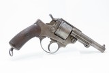 FRENCH Antique ST. ETIENNE ARSENAL 11mm Model 1873 6-Shot MILITARY Revolver Mid 1870s CHAMELOT-DELVIGNE Double Action Revolver - 22 of 25