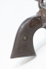 1891 MISSOURI PACIFIC RAILROAD Antique COLT SAA Revolver Single Action Army LETTERED Black Powder Frame Single Action Army! - 24 of 25