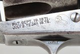 1891 MISSOURI PACIFIC RAILROAD Antique COLT SAA Revolver Single Action Army LETTERED Black Powder Frame Single Action Army! - 9 of 25