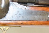 BRITISH Antique SNIDER-ENFIELD Mk II* .577mm Caliber Breech Loading CARBINE CONVERSION of a PATTERN 1853 ENFIELD - 6 of 22