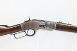 1890 mfr. Antique WINCHESTER Model 1873 .38-40 WCF Lever Action SHORT RIFLE Shortened Octagonal Barrel & Magazine - 16 of 19