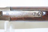 1890 mfr. Antique WINCHESTER Model 1873 .38-40 WCF Lever Action SHORT RIFLE Shortened Octagonal Barrel & Magazine - 10 of 19