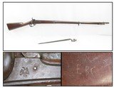 Antique SPRINGFIELD ARMORY Model 1842 Percussion .69 Cal. Smoothbore MUSKET Civil War Musket with BAYONET! - 1 of 24