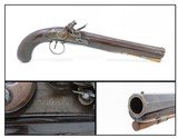 Late-18th Century IRISH Antique FARRELL McDERMOTT OFFICER’S Pistol .66 CaliberMade in Dublin, Ireland Circa 1800 - 1 of 17