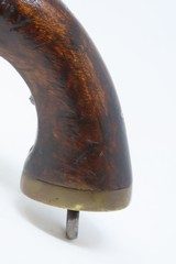 DUTCH Antique .70 Caliber MILITARY FLINTLOCK Pistol European Cavalry NavalLARGE BORE Military Pistol Made Circa Early-1800s - 14 of 16