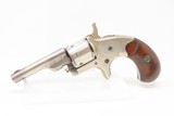 Antique COLT “Open Top” SPUR TRIGGER .22 Caliber RIMFIRE Pocket REVOLVER
Colt’s Answer to Smith & Wesson’s No. 1 Revolver - 2 of 17