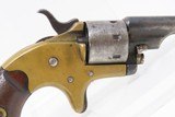 Antique COLT “Open Top” SPUR TRIGGER .22 Caliber RIMFIRE Pocket REVOLVER
Colt’s Answer to Smith & Wesson’s No. 1 Revolver - 16 of 17