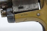 Antique COLT “Open Top” SPUR TRIGGER .22 Caliber RIMFIRE Pocket REVOLVER
Colt’s Answer to Smith & Wesson’s No. 1 Revolver - 6 of 17