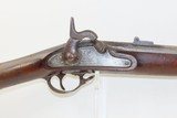 1862 Antique CIVIL WAR Model 1861 WHITNEY Connecticut Contract Rifle-MUSKET With U.S. Marked Bayonet! - 4 of 21