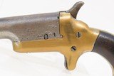 COLT Third Model “THUER” Single Shot .41 Caliber Rimfire NEW MODEL DERINGER 19 & 20th Cent HIDEOUT Self-Defense Pocket Pistol - 4 of 17