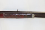 c1840s NORTHBORO, MASS. Antique EDWIN WESSON .45 Cal. Percussion LONG RIFLE
Kentucky Style HUNTING/HOMESTEAD Long Rifle - 5 of 20